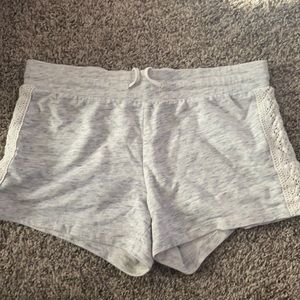 Grey cloth shorts